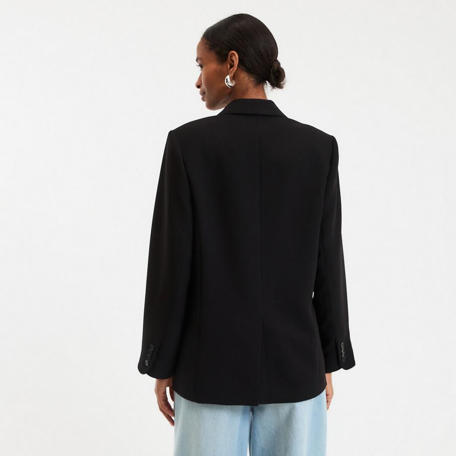La Redoute Collections Blazer long coupe oversize  