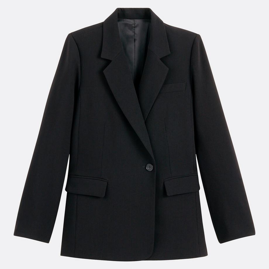 La Redoute Collections Blazer long coupe oversize  