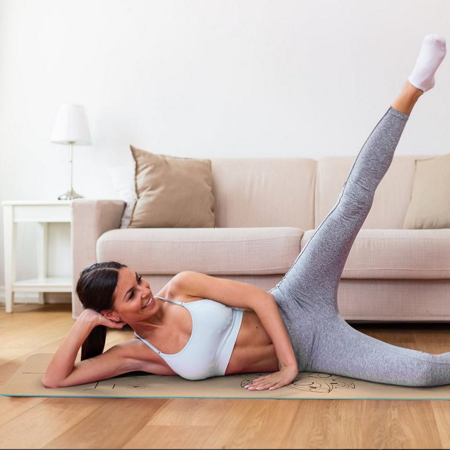 KM-Fit  Tapis de yoga TPE 5mm 