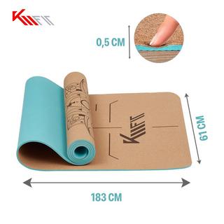 KM-Fit  TPE Yogamatte 5mm 