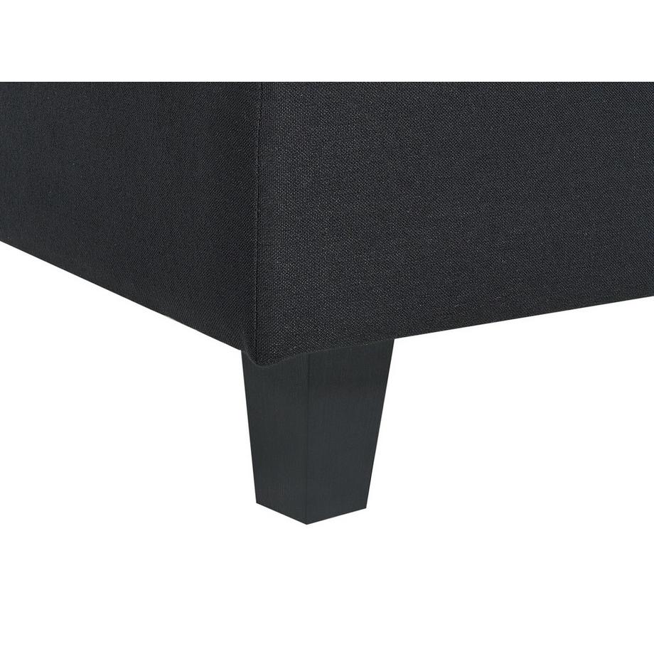 Beliani Ottomane aus Stoff Modern UNSTAD  