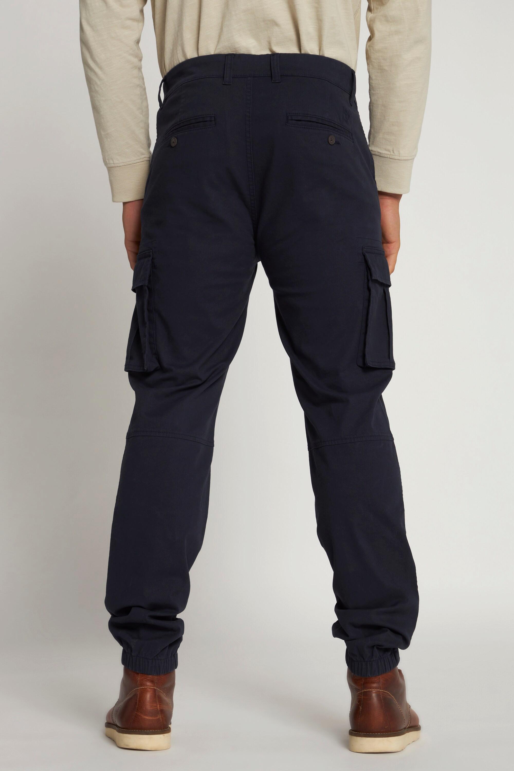 JP1880  Pantalon cargo spécial ventre fort, coupe Straight, jusqu'à la taille 72 