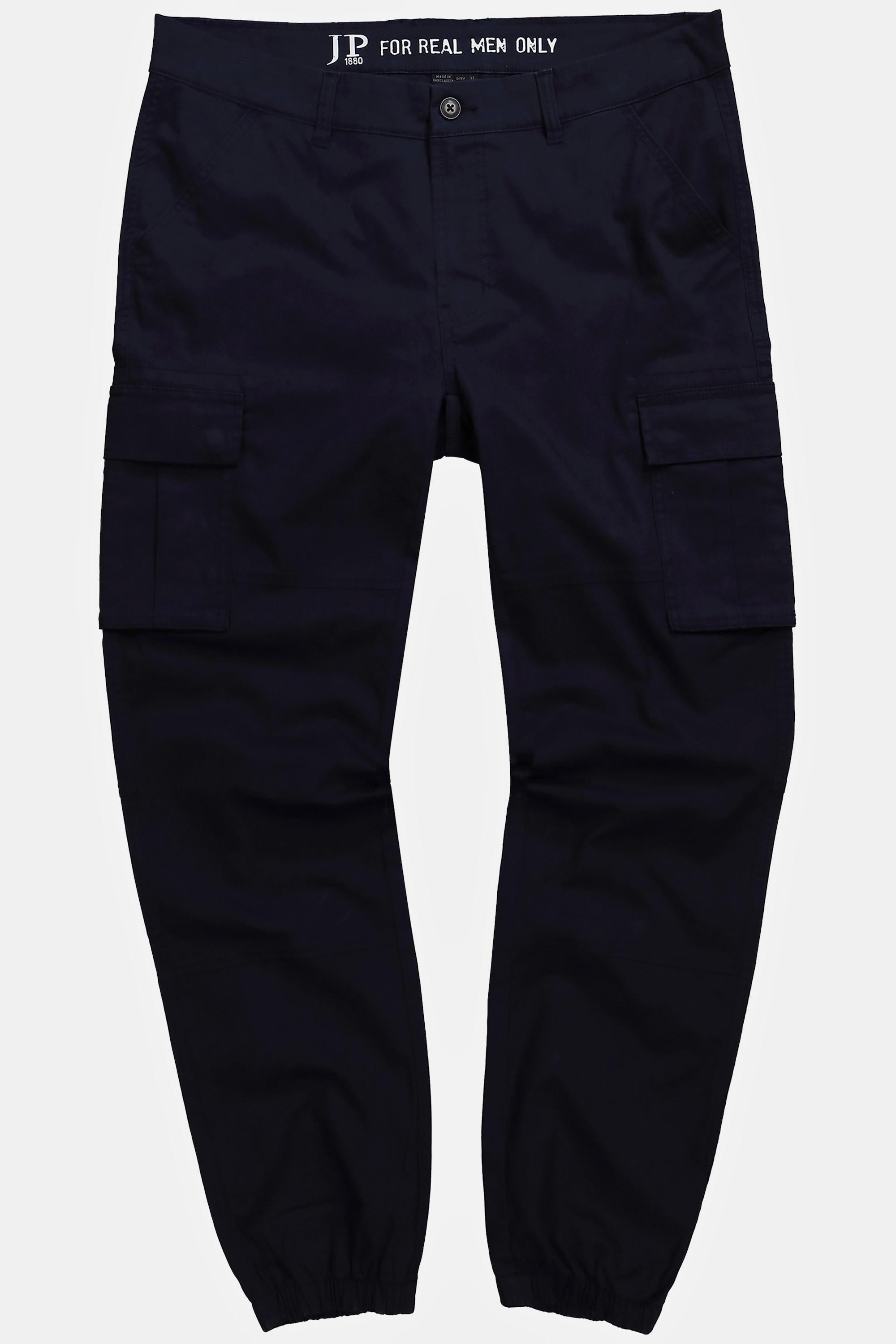 JP1880  Pantalon cargo spécial ventre fort, coupe Straight, jusqu'à la taille 72 