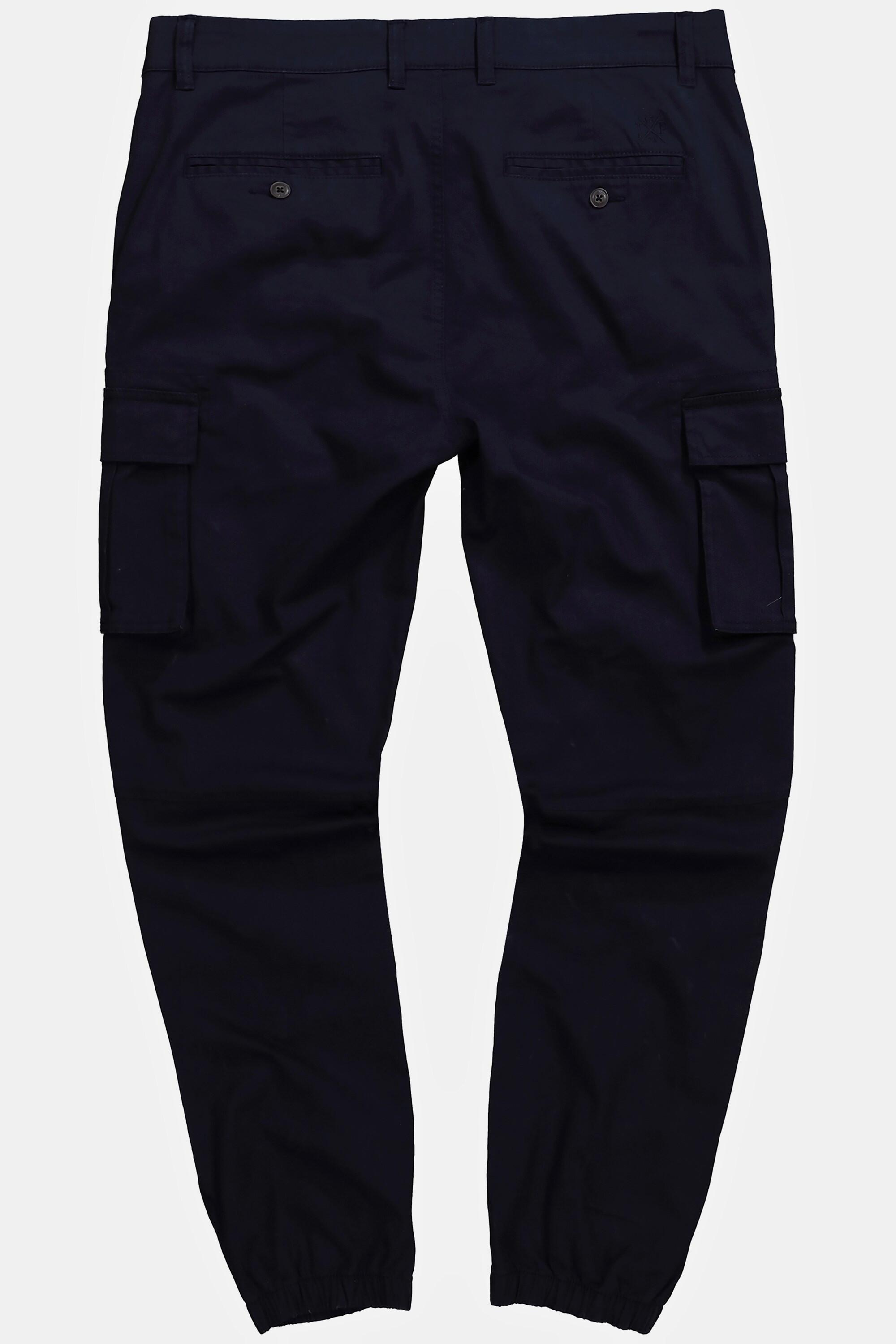 JP1880  Pantalon cargo spécial ventre fort, coupe Straight, jusqu'à la taille 72 