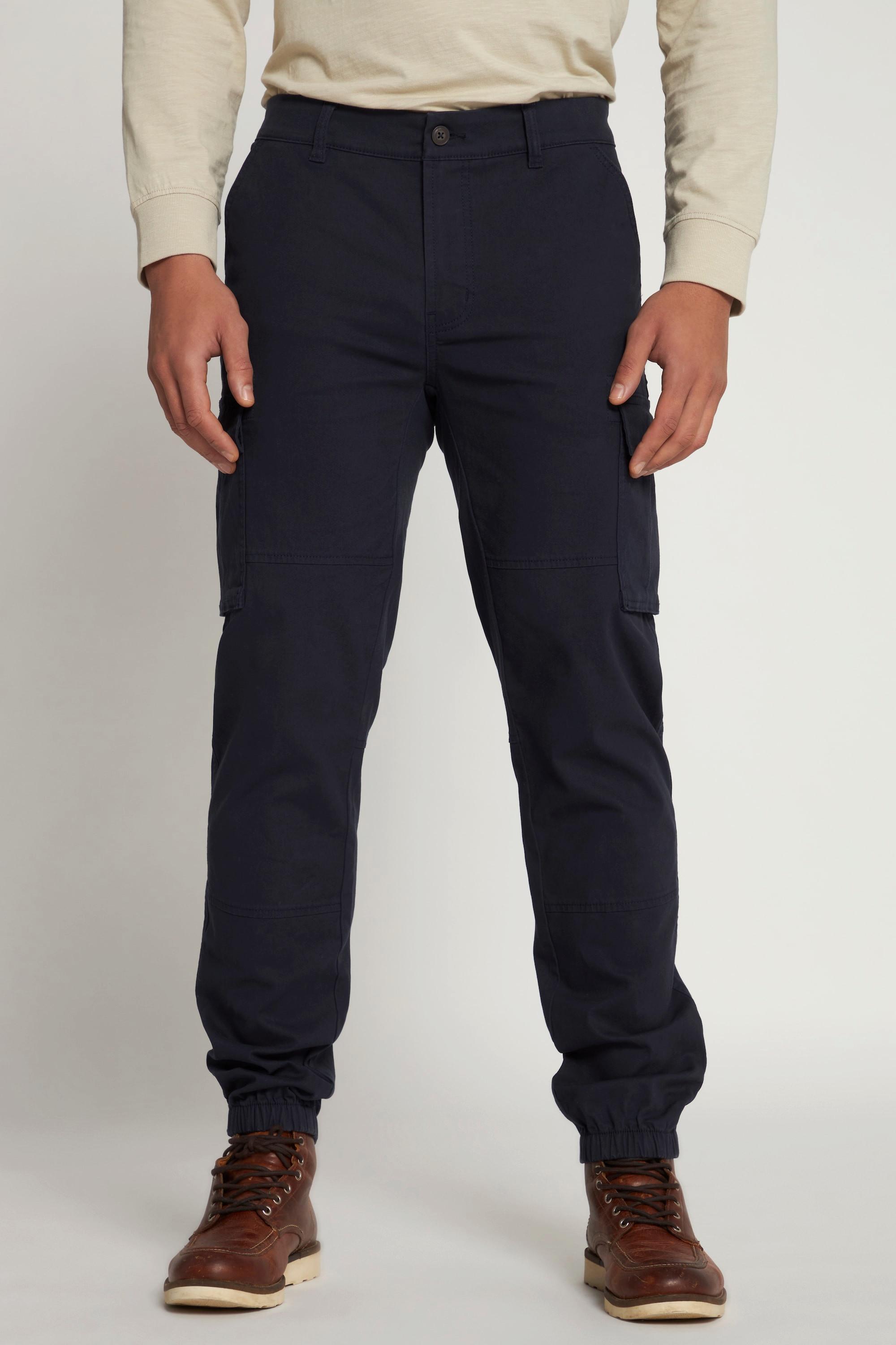 JP1880  Pantalon cargo spécial ventre fort, coupe Straight, jusqu'à la taille 72 