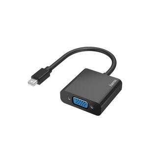 hama  Hama 00200333 cavo e adattatore video Mini DisplayPort VGA (D-Sub) Nero 