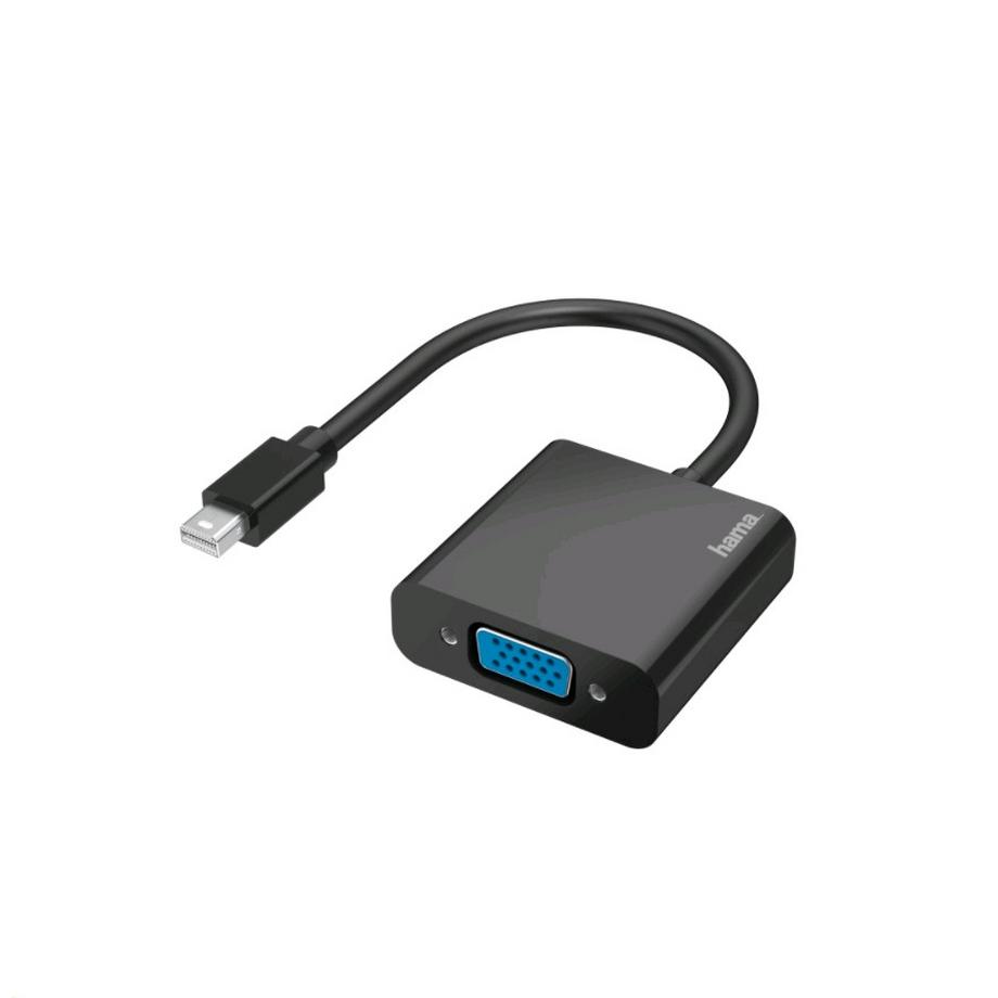 Video-Adapter, Mini-DisplayPort-SteckerVGA-Buchse, Full-HD 1080p