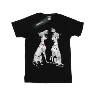 Disney  101 Dalmatians Pongo And Perdita TShirt 