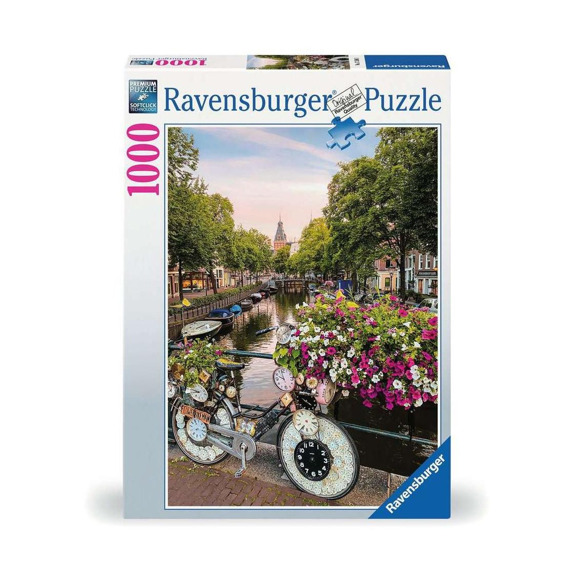 Image of Puzzle Bicycle Amsterdam (1000Teile)