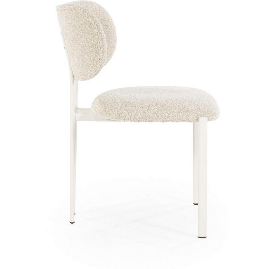 mutoni Chaise de salle à manger Daybreak taupe  