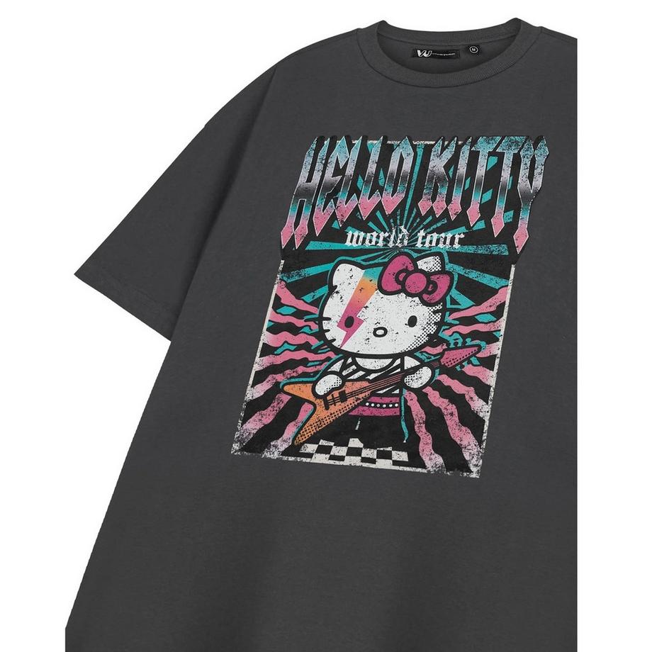 Hello Kitty  World Tour Maglietta Maniche Corte 