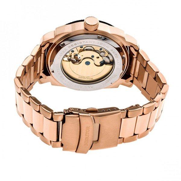 Heritor Automatic  Montre Heritor Automatique Helmsley Bracelet Semi-Squelette 