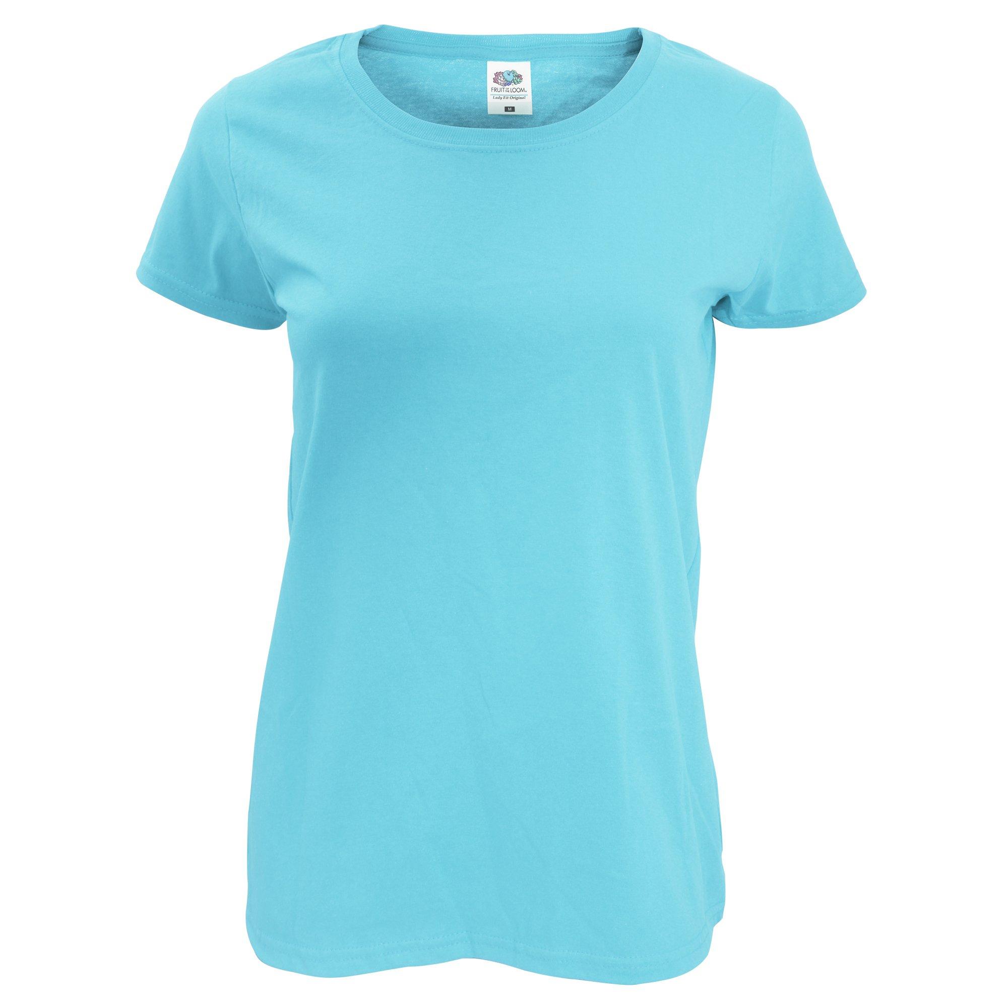 Image of Ladyfit Tshirt, Kurzärmlig Damen Himmelblau XS