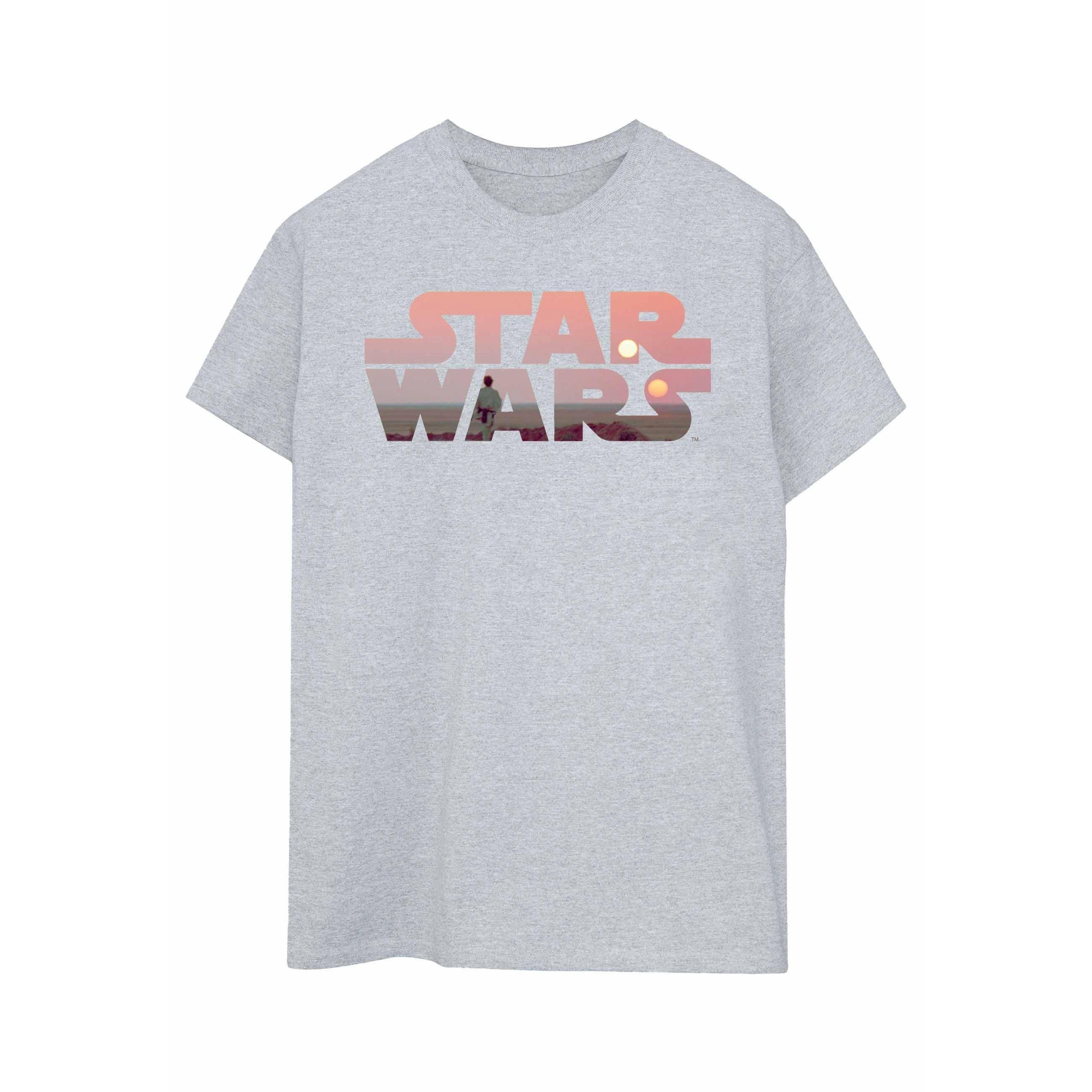 Image of Tatooine Tshirt Damen Grau L