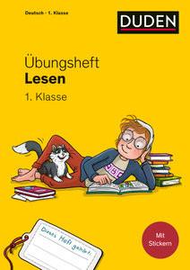 Übungsheft - Lesen 1. Klasse Bors, Natalie; Leuchtenberg, Stefan (Illustrationen) Gebundene Ausgabe 