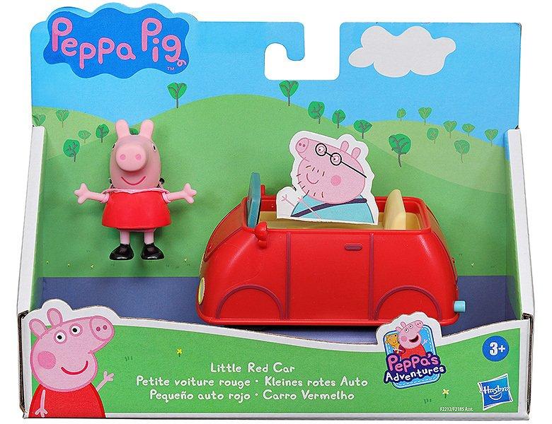 Hasbro  Peppa Pig Rotes Auto mit Peppa 