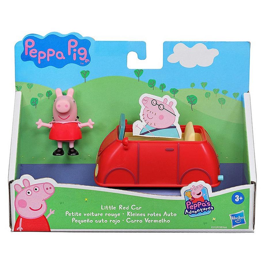Hasbro  Peppa Pig Rotes Auto mit Peppa 