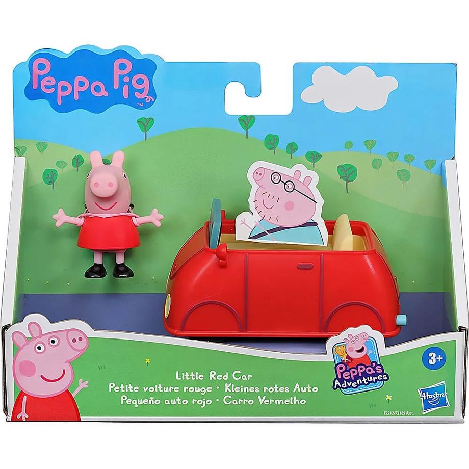 Hasbro  Peppa Pig Rotes Auto mit Peppa 