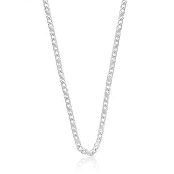 Collier Carrera or blanc 750, 3,5mm, 60cm