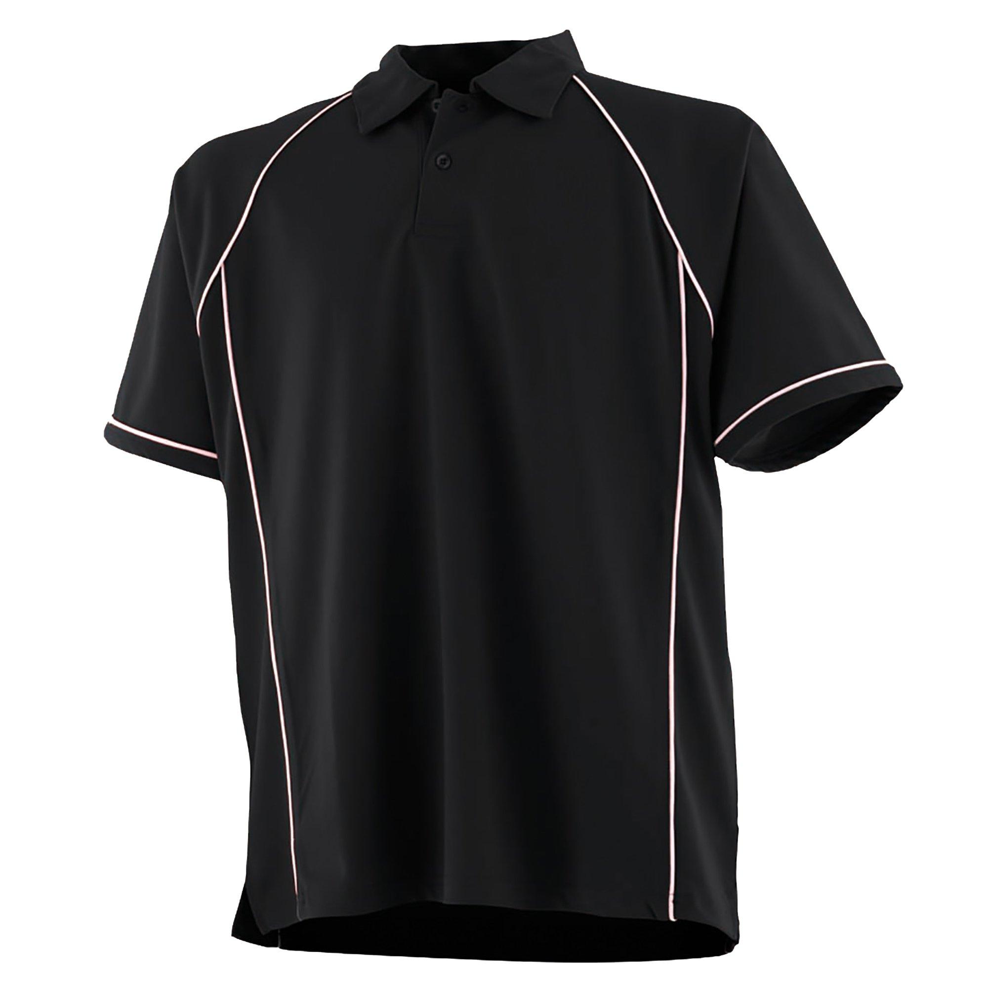 Image of Sport Polo Tshirt Mädchen Schwarz 104