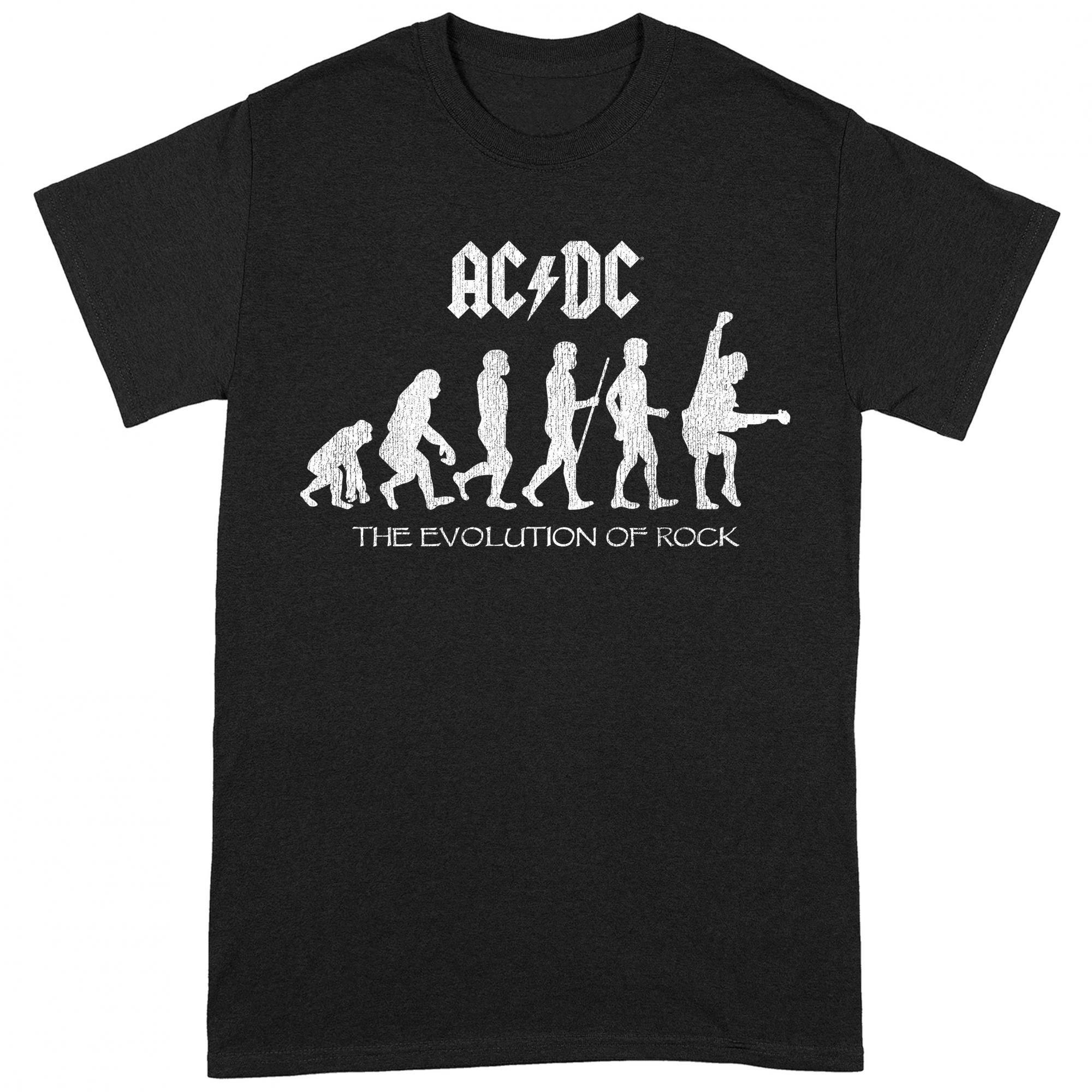 AC/DC  Tshirt THE EVOLUTION OF ROCK 