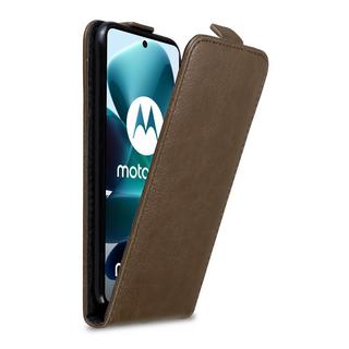 Cadorabo  Housse compatible avec Motorola MOTO G200 5G - Coque de protection au design flip avec fermeture magnétique 