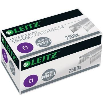 LEITZ Heftklammern e1 4mm 55680000 verzinkt, Schachtel à 2500Stk.