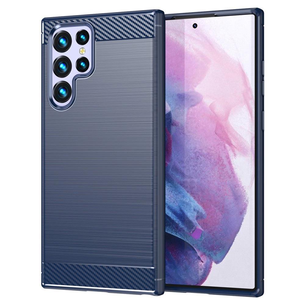 Image of Galaxy S22 Ultra - Metall Carbon Look Hülle