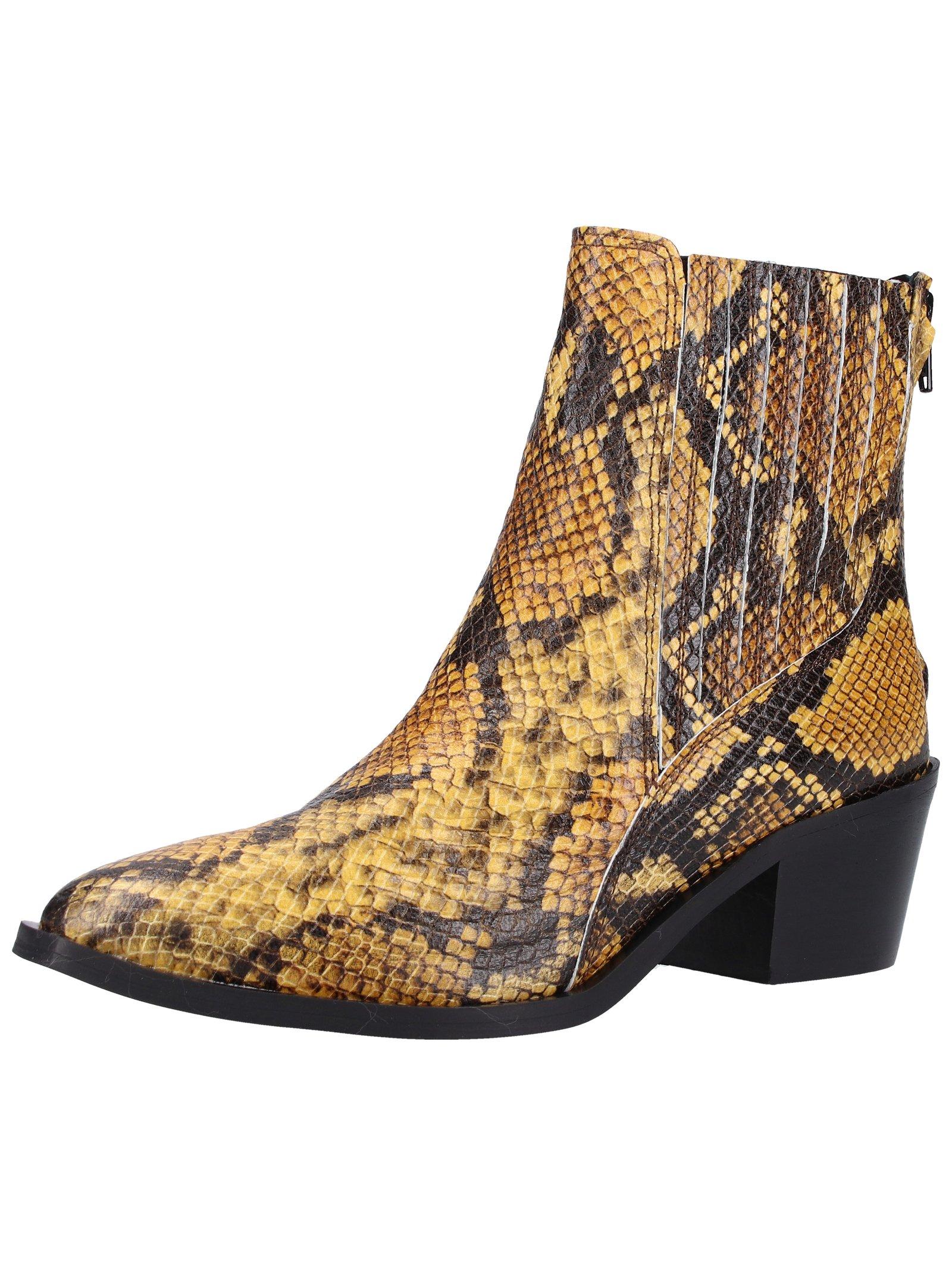 Image of Stiefelette 514549 Damen Gelb 40