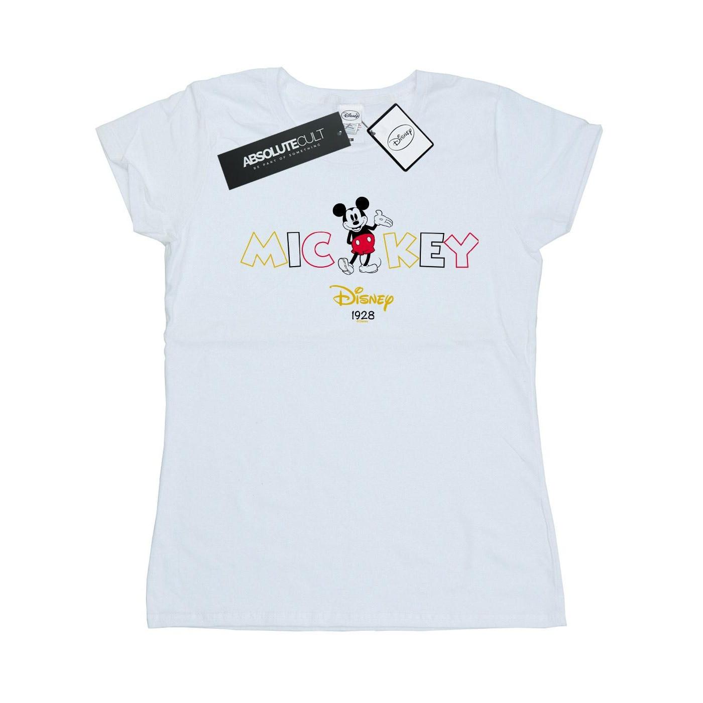 Image of Mickey Mouse 1928 Tshirt Damen Weiss M
