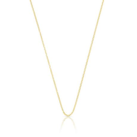 MUAU Schmuck  Collier Anker Gelbgold 585, 1.2mm, 42cm 