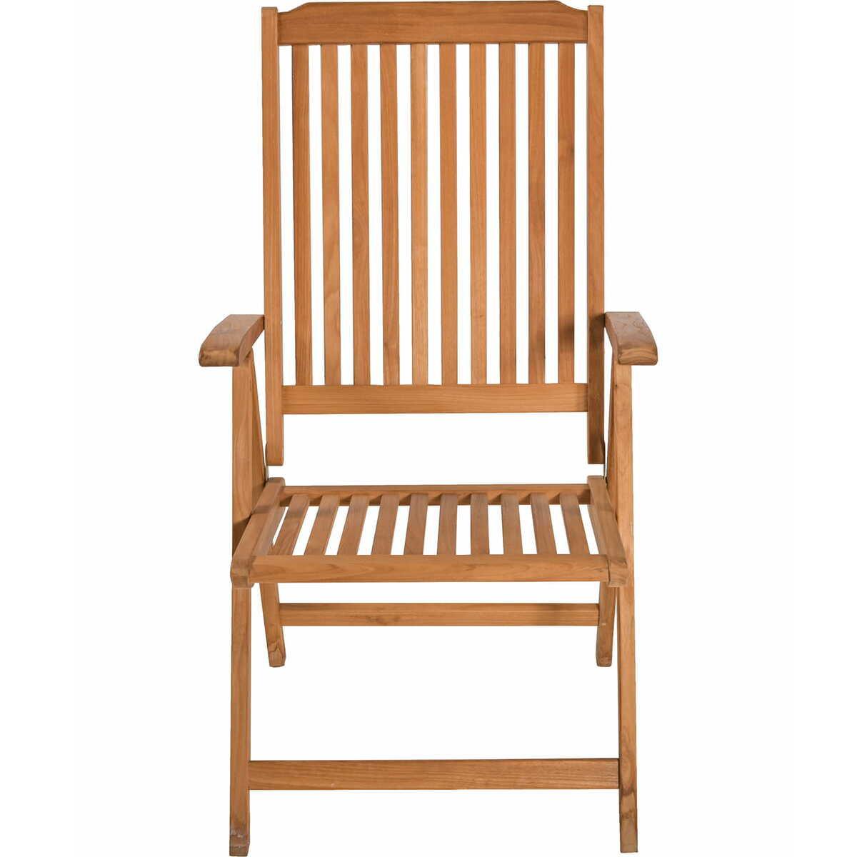 mutoni pleasure Salon de jardin Solo VIII teck naturel (7 pièces)  