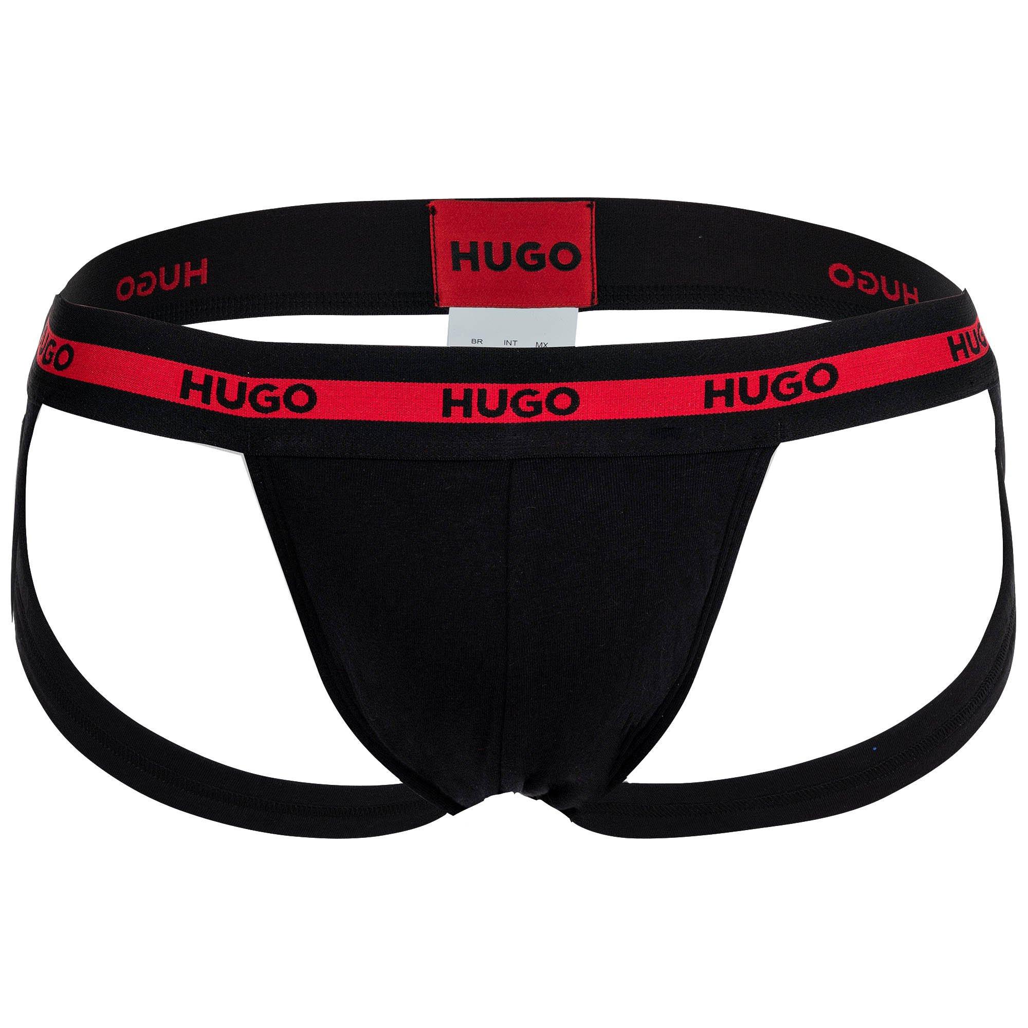 HUGO  Jockstrap  Paquet de 3 Stretch-JOCKSTRAP TRIPLET PLANET 