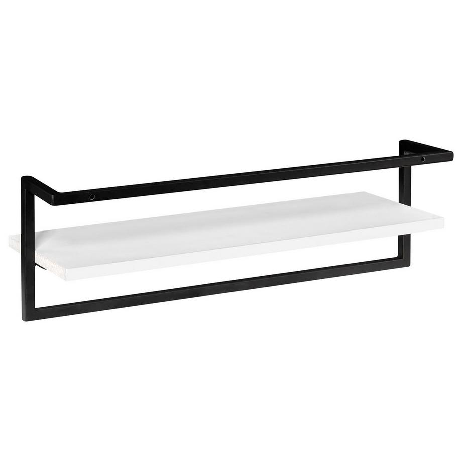 Beliani Porte-serviettes en Métal Scandinave BETANIA  