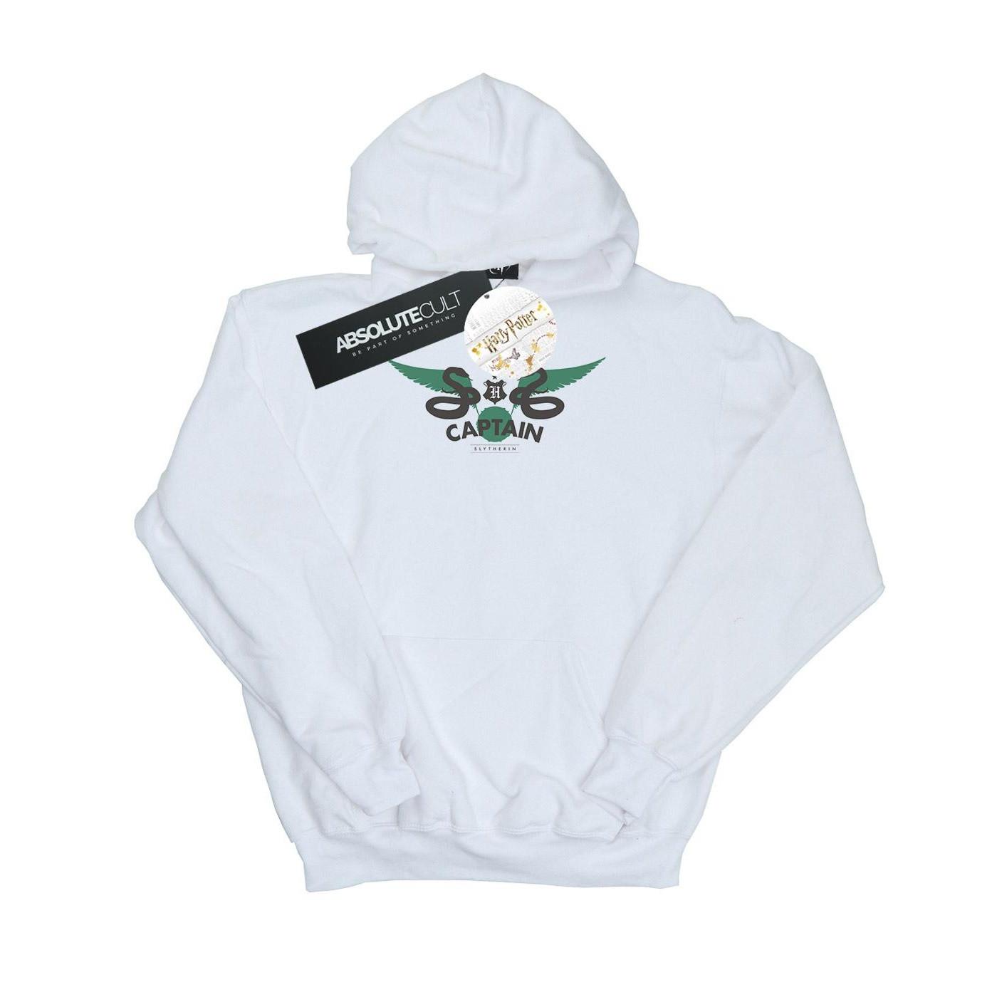 Image of Slytherin Captain Kapuzenpullover Damen Weiss L