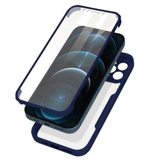 Avizar  Cover 360° iPhone 12 Pro Max Blu 