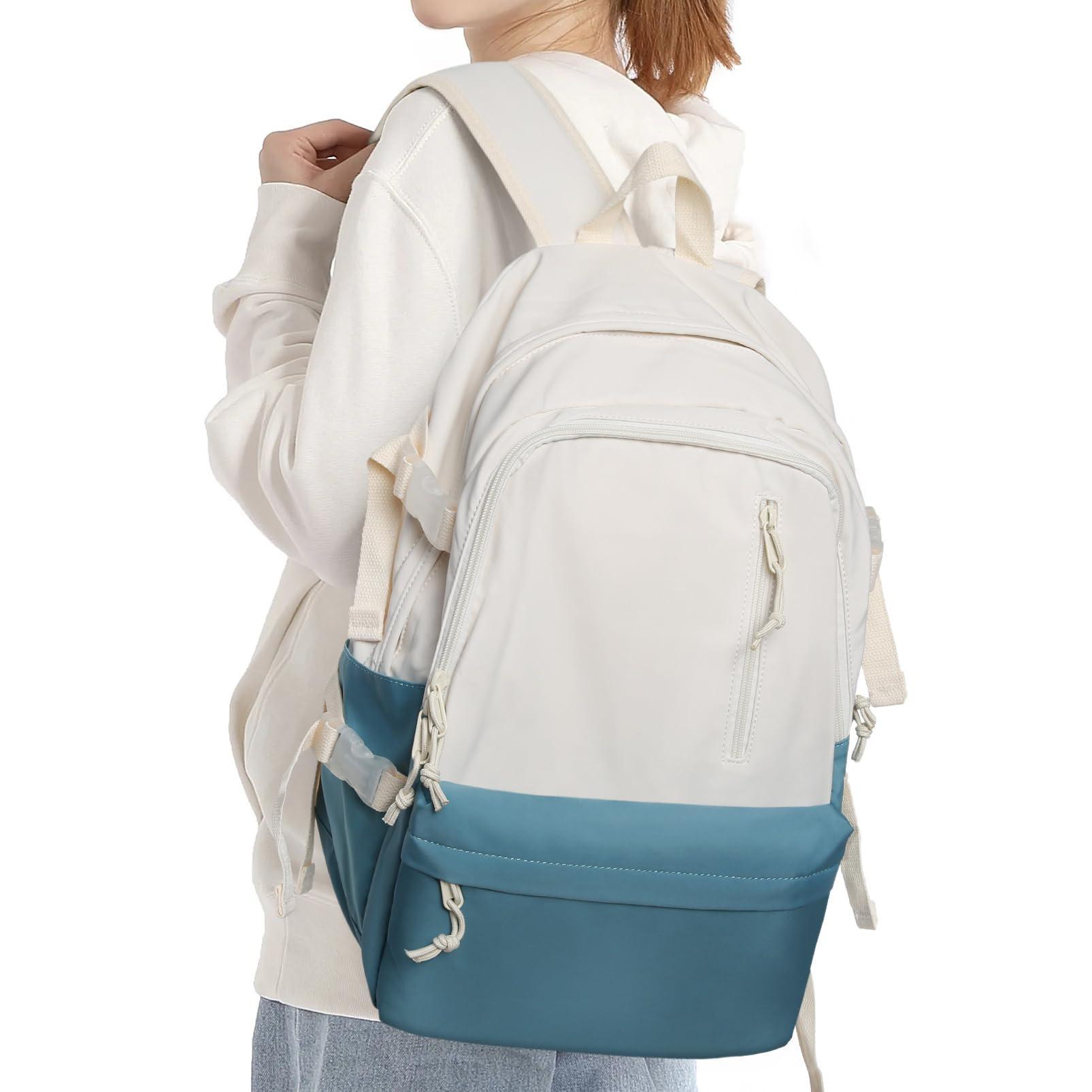 Only-bags.store Sac à dos scolaire adolescent, sac d'école, cartable avec compartiment pour ordinateur portable  