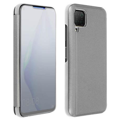 Avizar  Clear View Cover Huawei P40 Lite Silber 