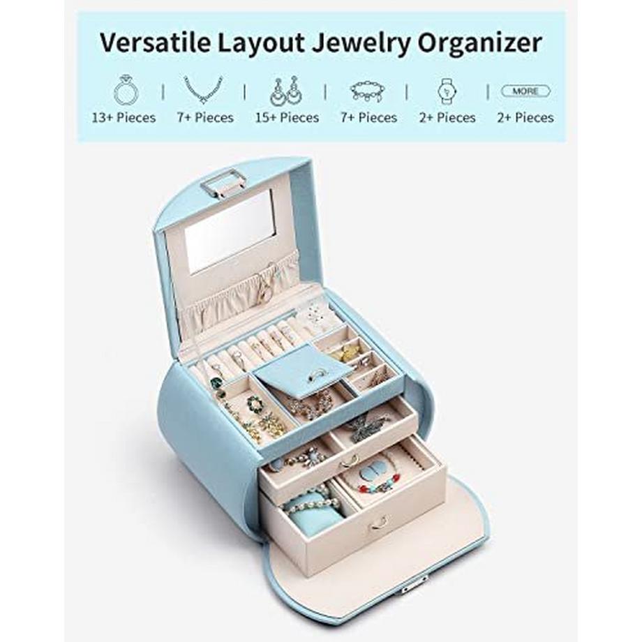 Only-bags.store  Schmuckkästchen mit Spiegelschubladen 