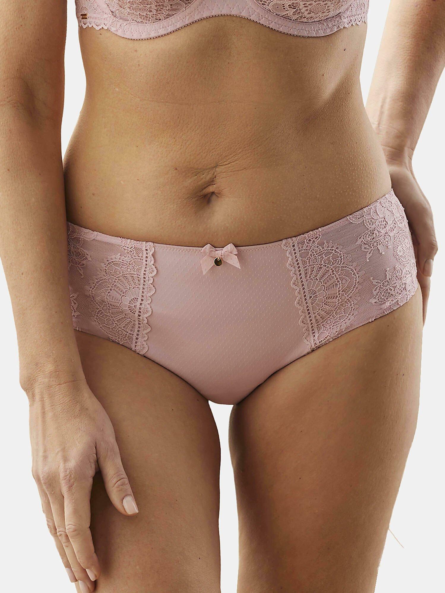 Image of Slip Mit Hoher Taille Penelope Damen Altrosa XL