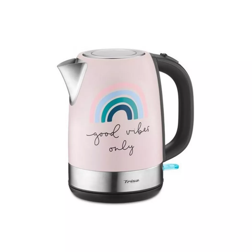 Trisa – Wasserkocher Good Vibes, Pink, 1.7L