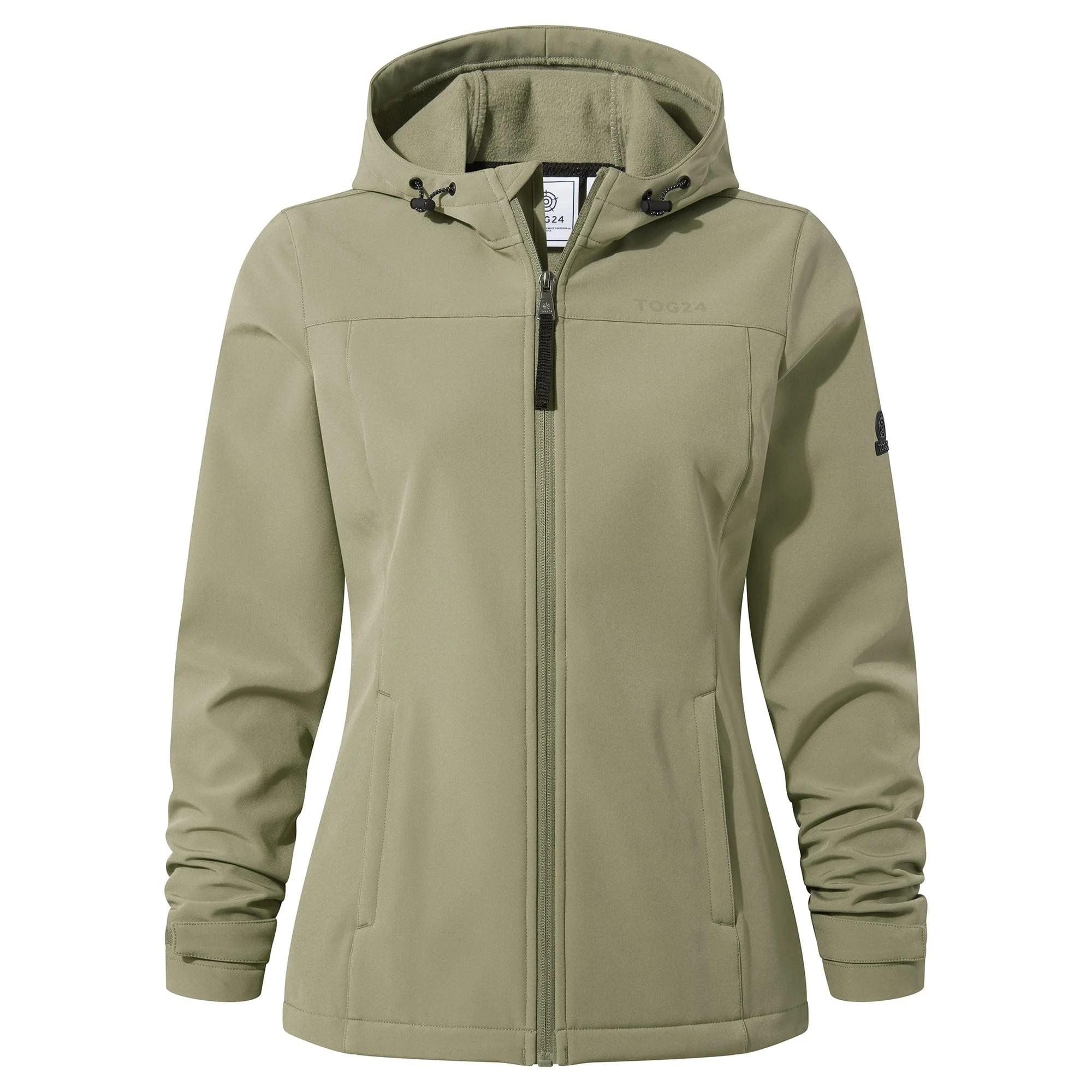 Image of Keld Softshelljacke Mit Kapuze Damen Ozeangrün 40
