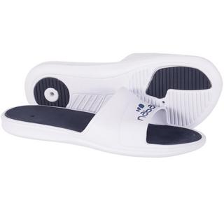 NABAIJI  Sandales De Piscine Homme - Slap 500 - Blanc Bleu 