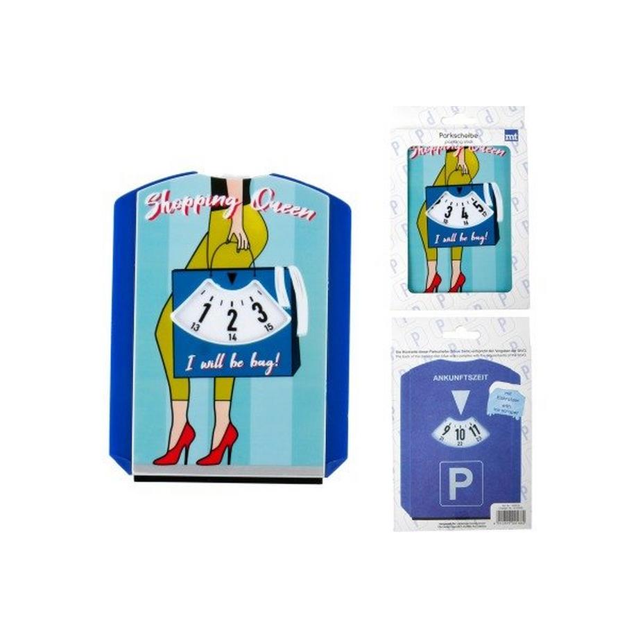 Roost  ROOST Parkscheibe mit Eiskratzer 100074.8 Shopping Queen 