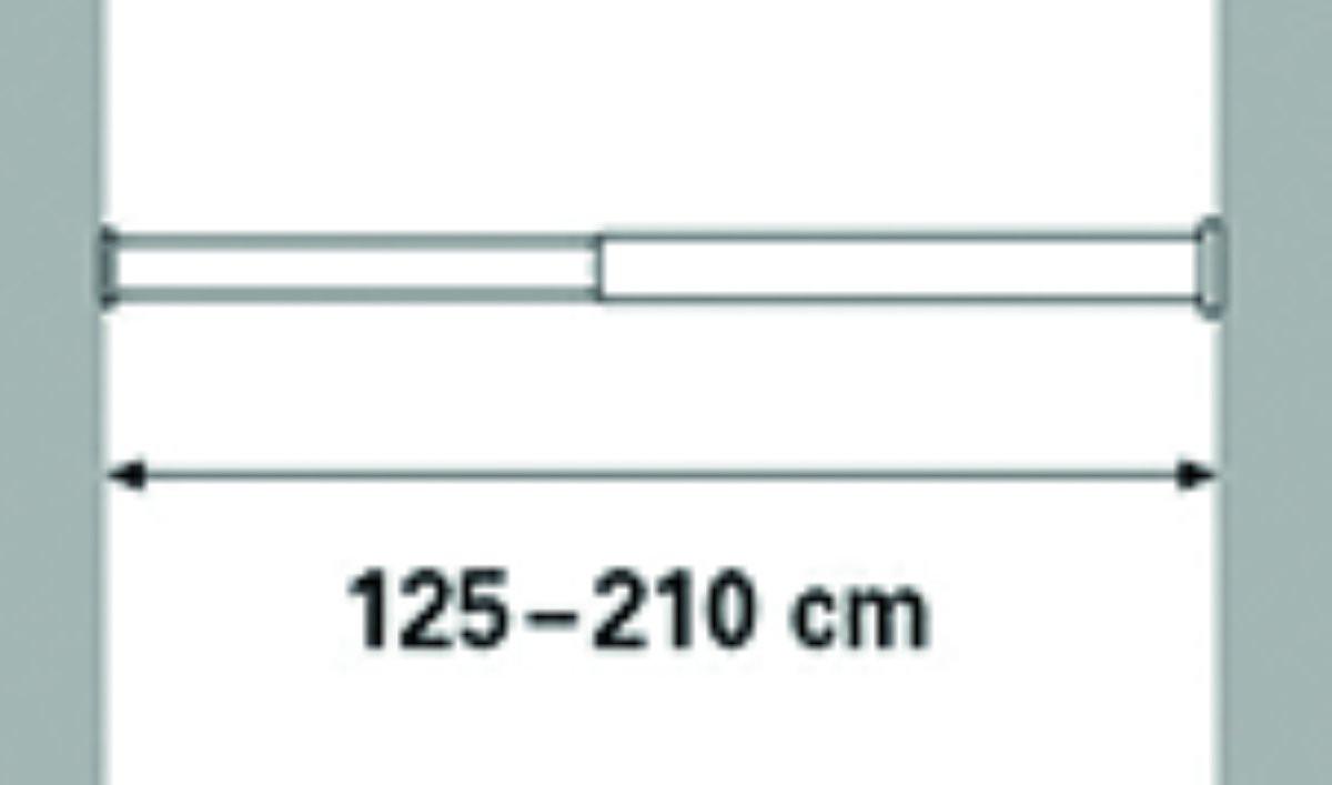 diaqua Duschvorhangschiene Special weiss  