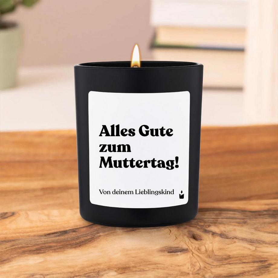 CandleHand Duftkerze Flowery Alles Gute zum Muttertag!  