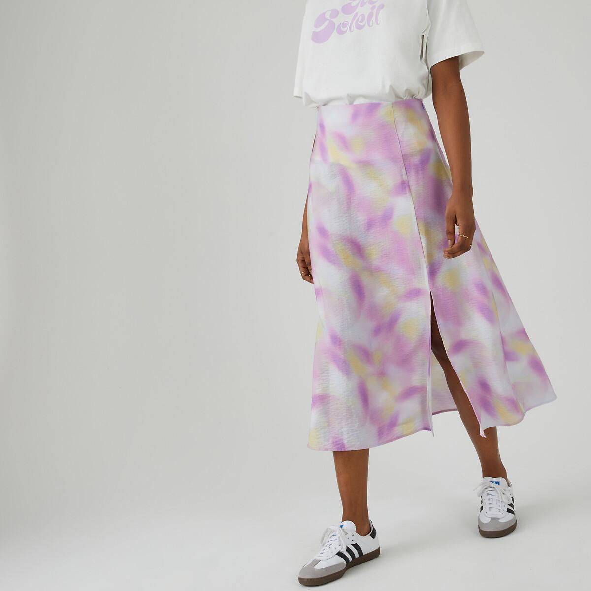 Image of Midirock Mit Tie-dye-print Damen 42