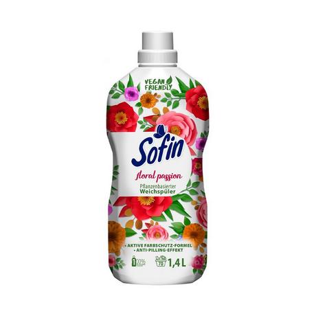 Sofin  veganer Weichspüler floral passion 