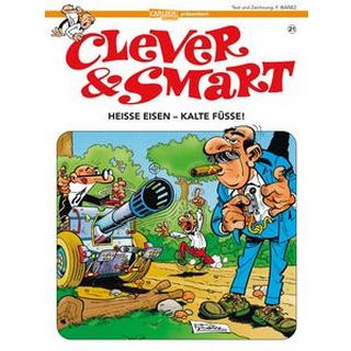 Clever und Smart 21: Heiße Eisen - kalte Füße! Ibáñez, Francisco; Seemann, Harald (Übersetzung) Couverture rigide 