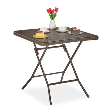 Table de jardin aspect bois